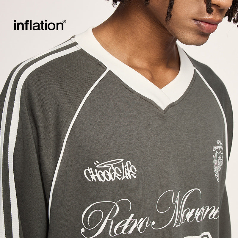 INFLATION UNISEX RETRO MOMENT Long Sleeve Jersey