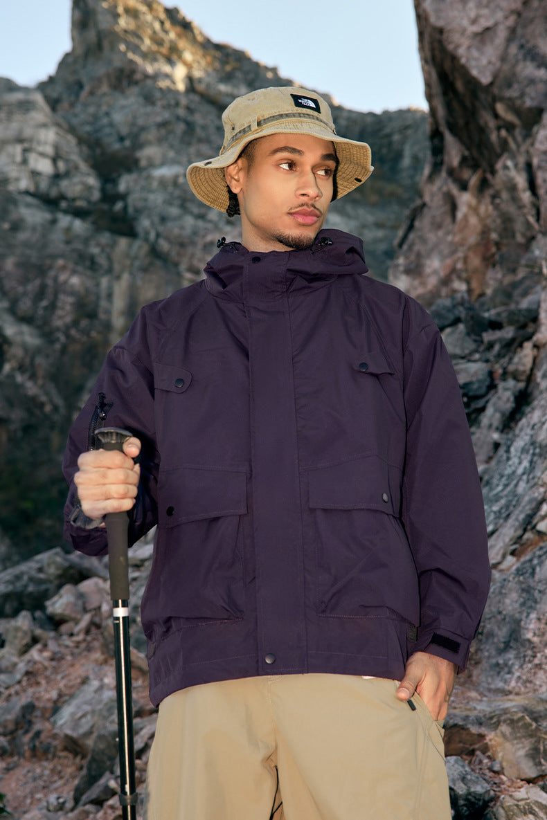 INFLATION Teflon Three-Resistant Cargo Outdoor Multifunctional Jacket
