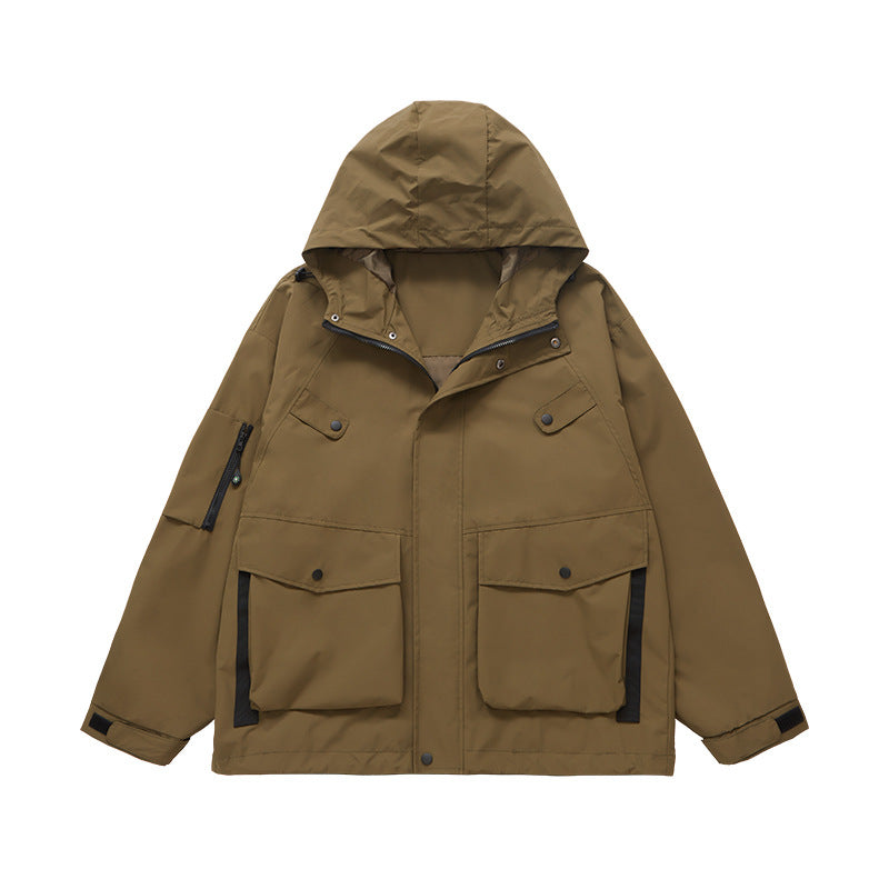 INFLATION Teflon Three-Resistant Cargo Outdoor Multifunctional Jacket