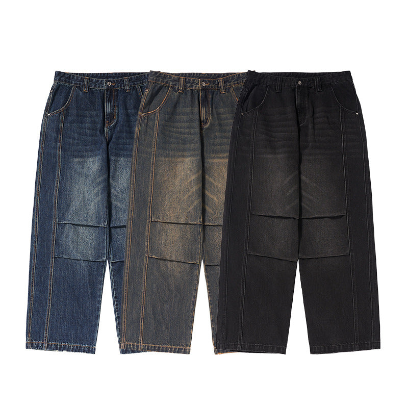 INFLATION Dirty Fit Cut Straight Jeans