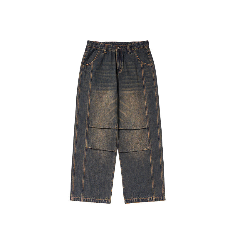 INFLATION Dirty Fit Cut Straight Jeans