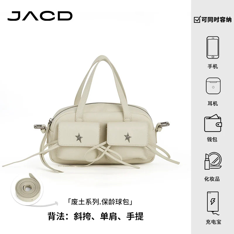 JACD Crossbody Hand Underarm Boston Bag