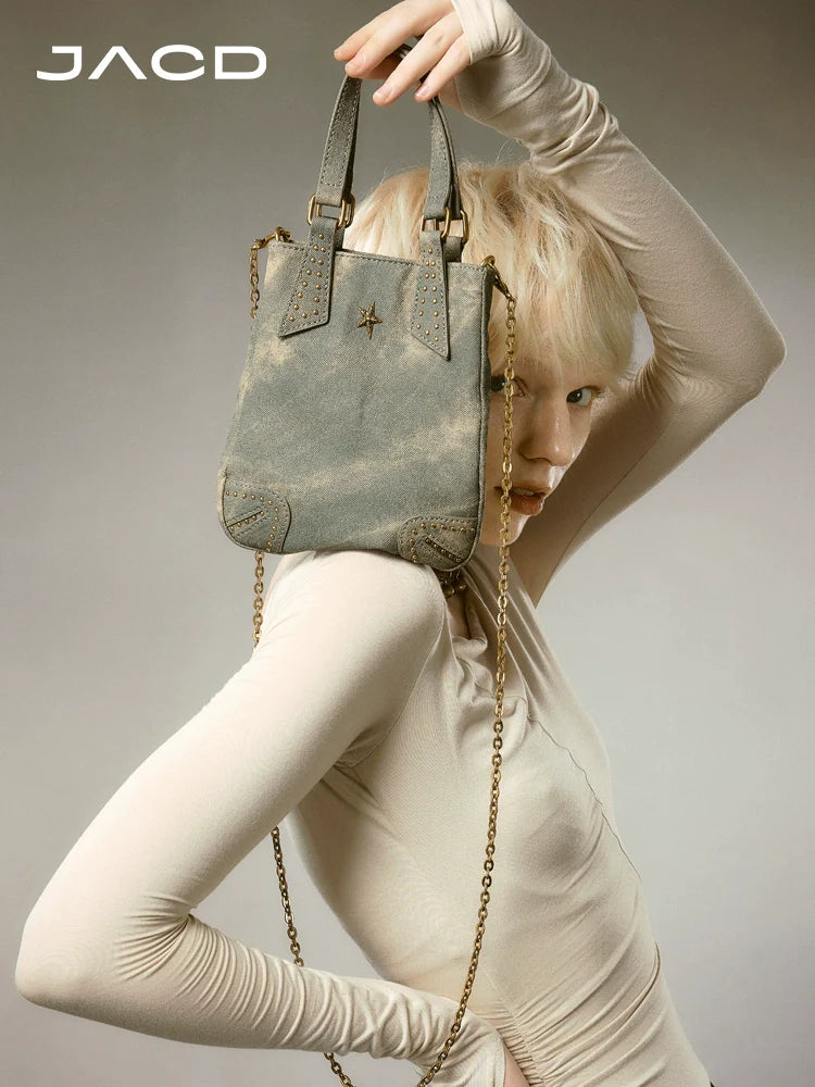 JACD Casual Shoulder Messenger Bag Handbag Small Bag