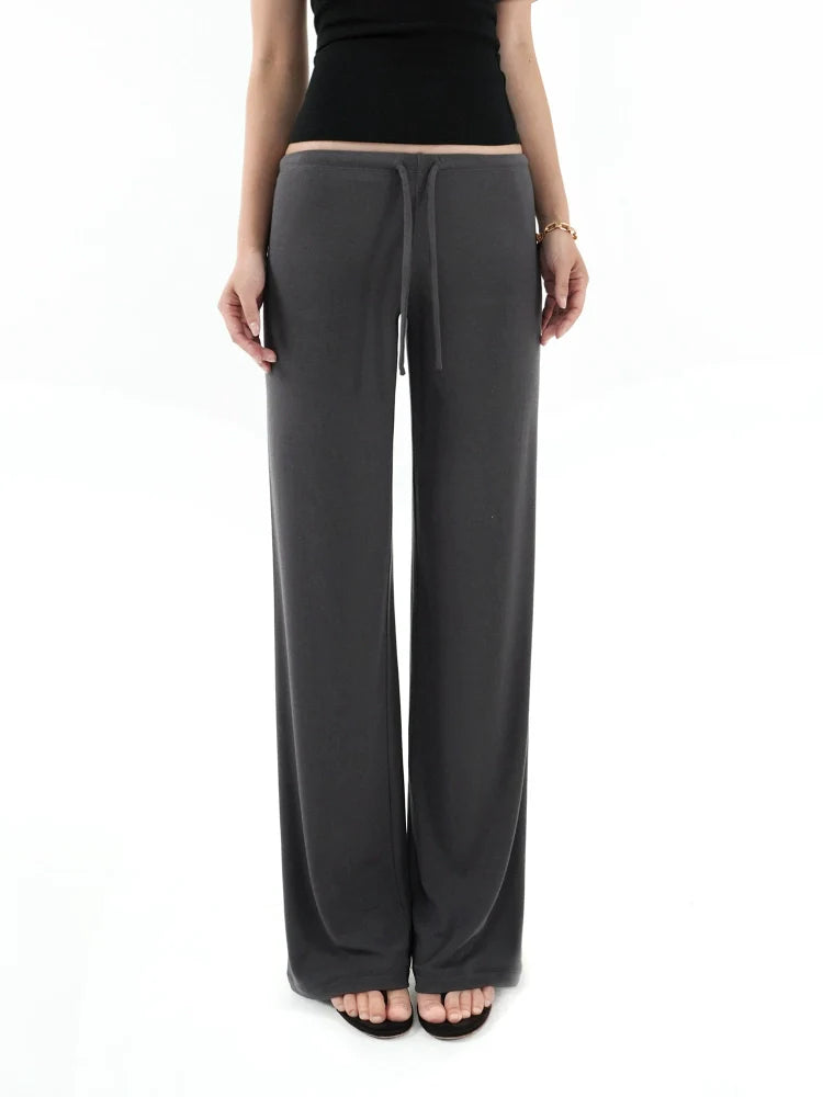 Jim Kennet Mid-low Drop-down Cool Floor-mopping Slacks