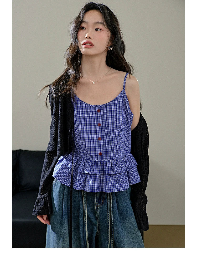 Kuose Ruffle Casual Shirt