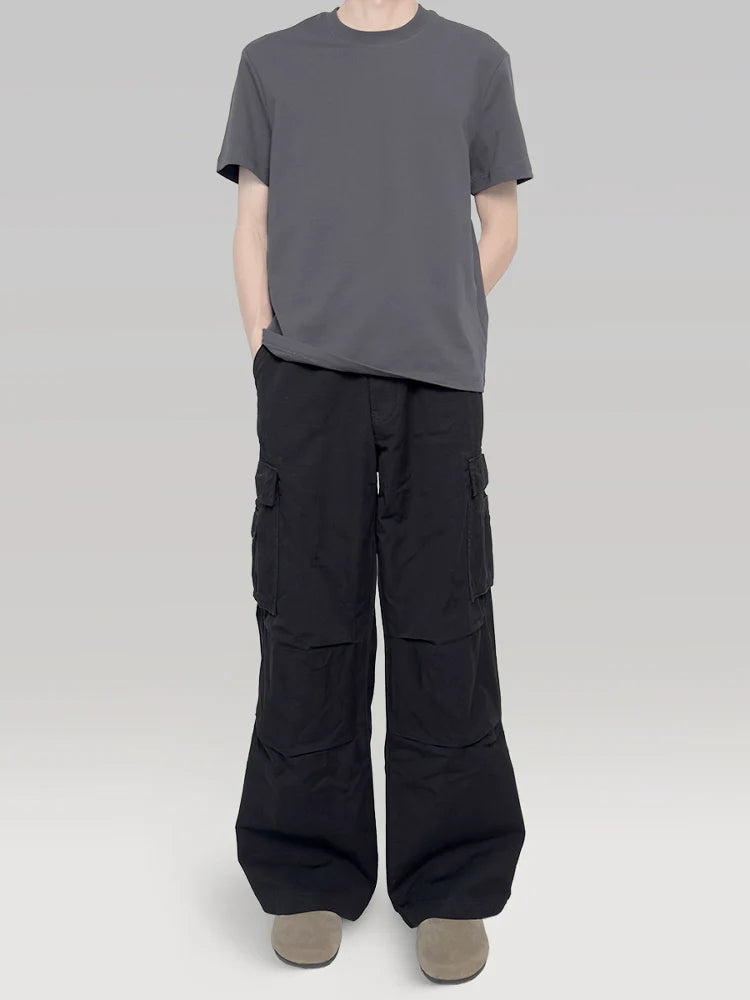 PLUS NO LOGO Cool Feeling Moisture Wicking Quick Drying Front Shoulder Tee