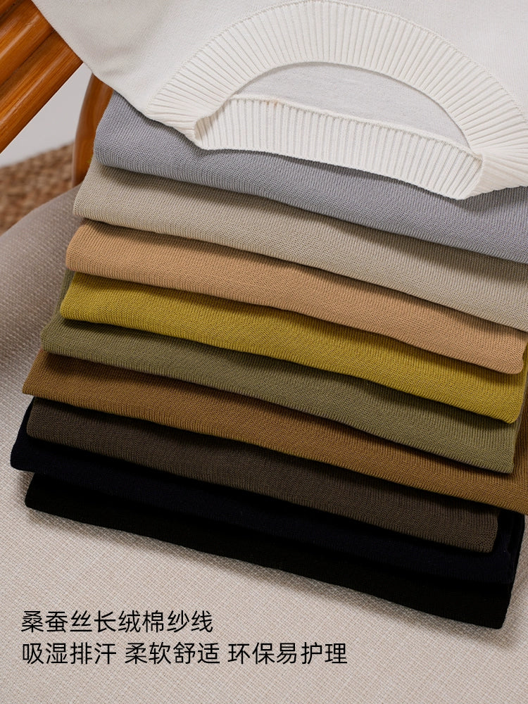 CULTUM Light Breathable Casual Knitwear Tee