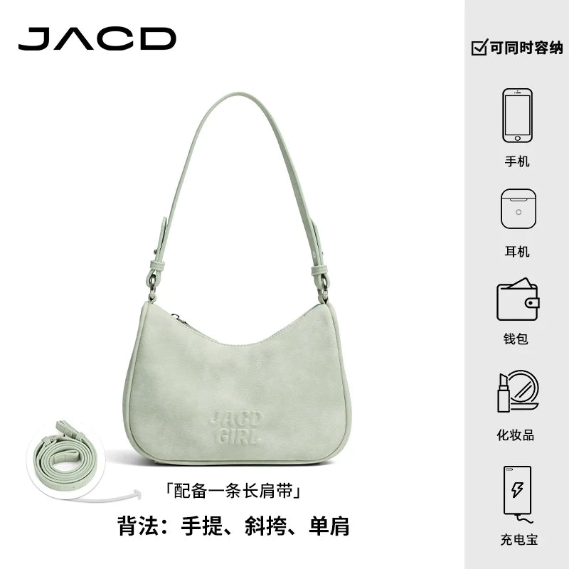 JACD Commuter Crescent Versatile Shoulder Messenger Bag
