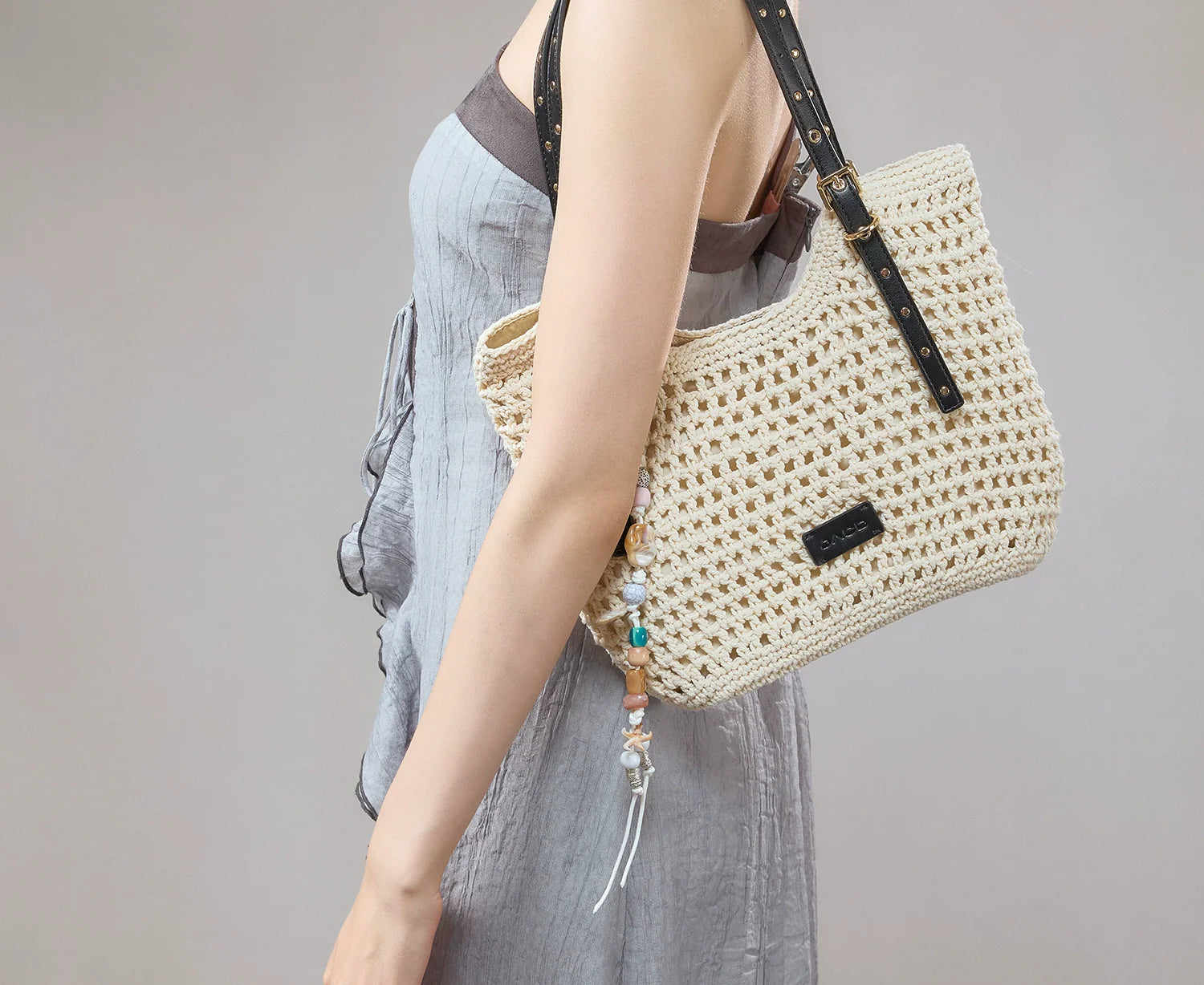 JACD Beach Holiday Woven Tote Bag