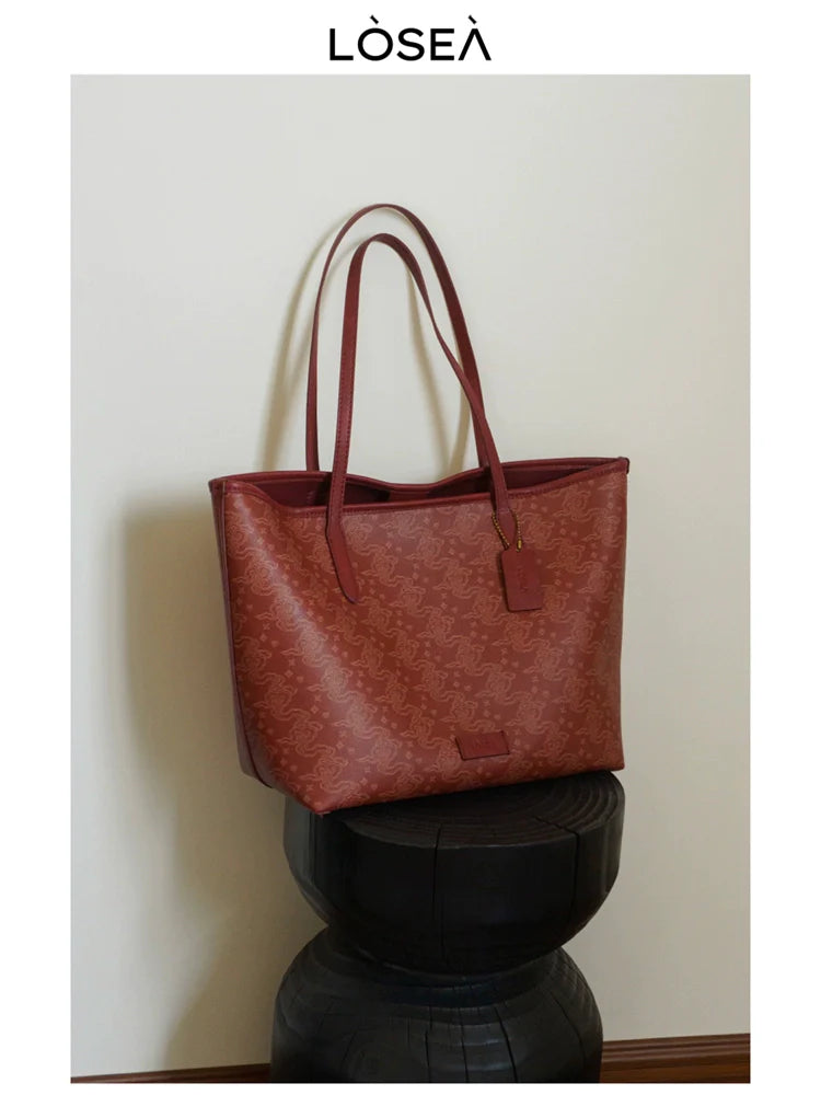 LOSEA Ruyi Moire Portable Tote Bag