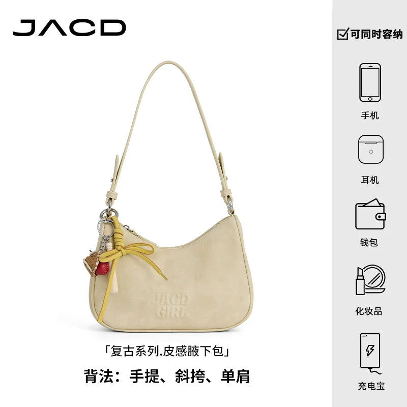 JACD Commuter Crescent Versatile Shoulder Messenger Bag
