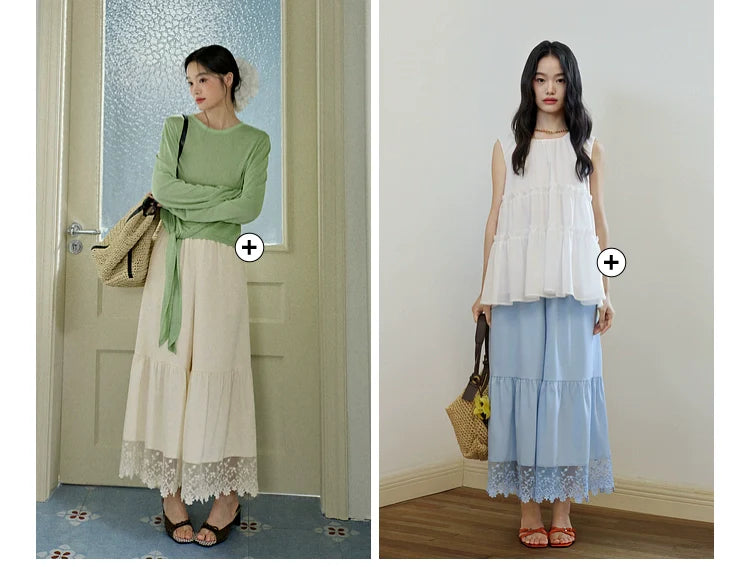 Kuose Lace Culottes