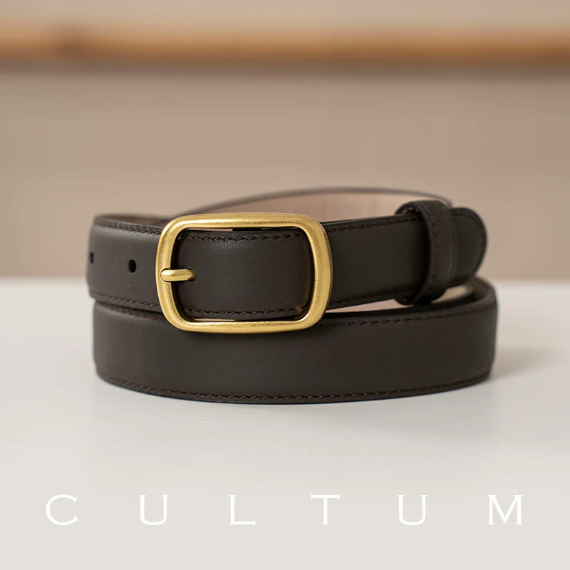 CULTUM 2.5cm Casual Versatile Vintage Belt