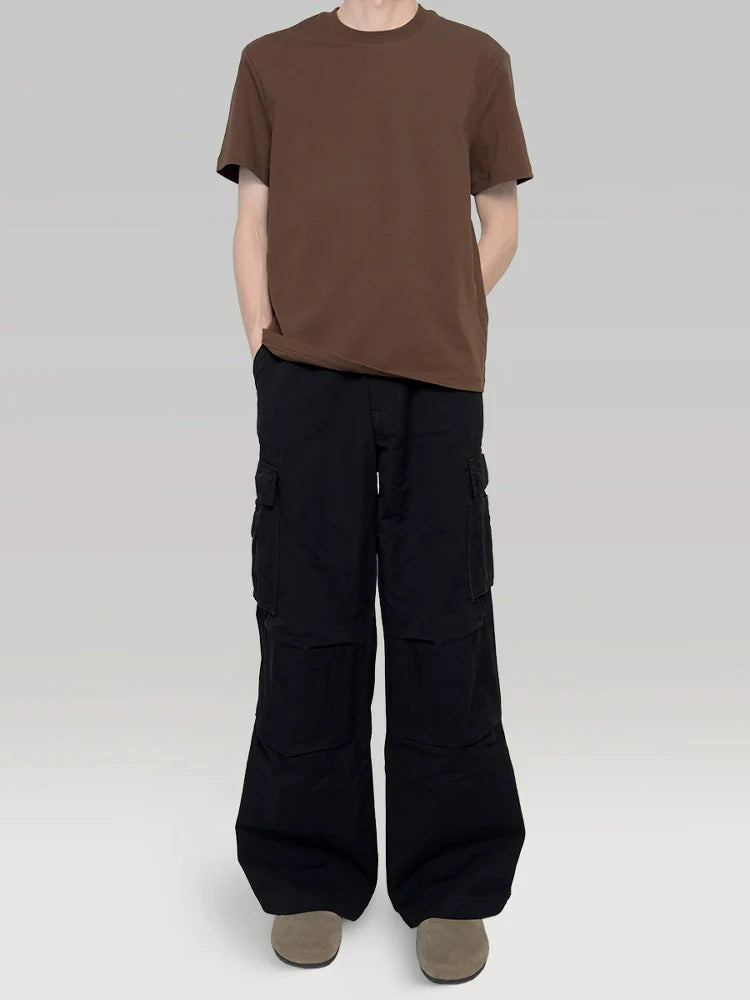 PLUS NO LOGO Cool Feeling Moisture Wicking Quick Drying Front Shoulder Tee