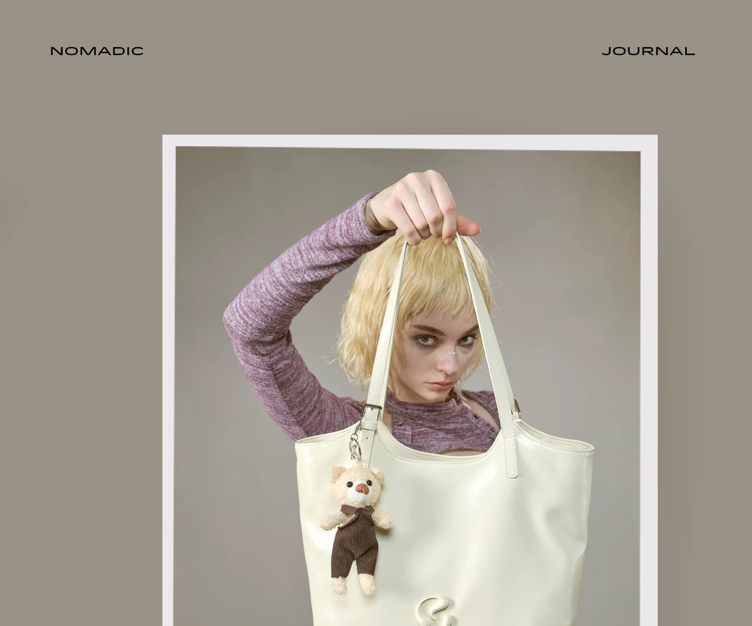 JACD Large Capacity Commuter Underarm Shoulder Bag