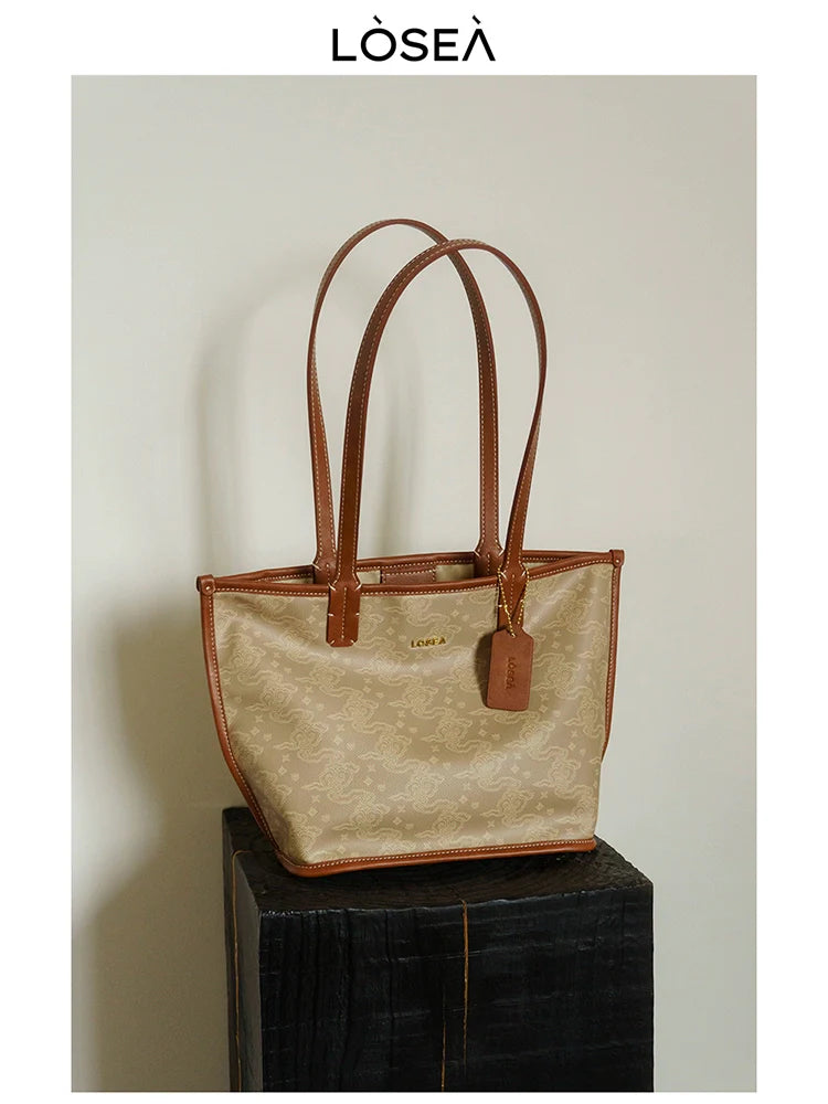 LOSEA Ruyi Moire Tote Bag