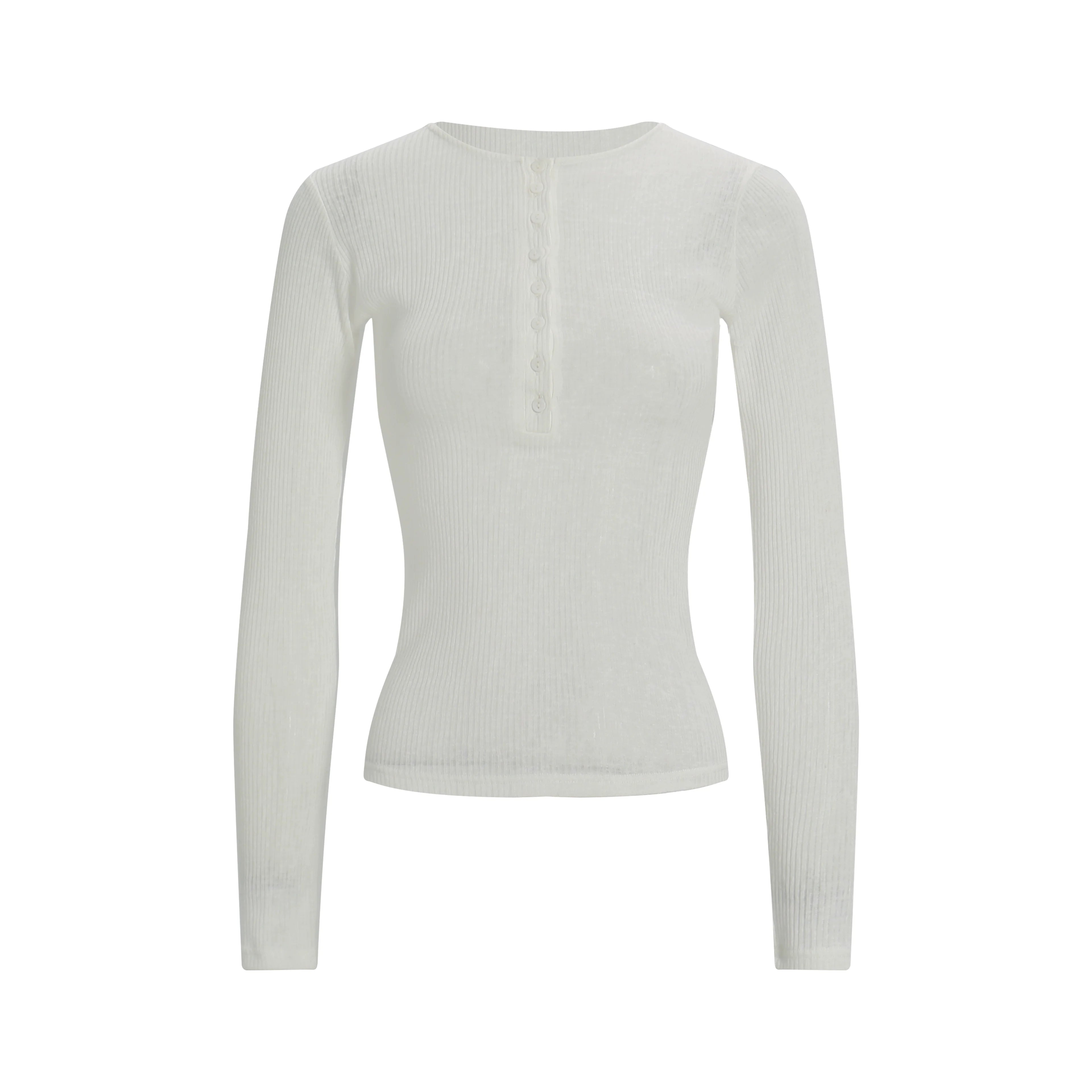 Jim Kennet Slim Slim Fit Pit Striped Long Sleeve Top