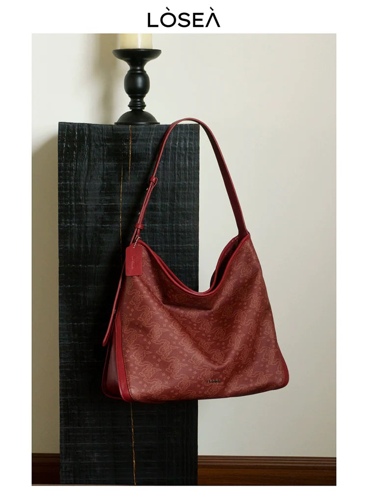 LOSEA Ruyi Cloud Premium Versatile Pattern Tote Bag