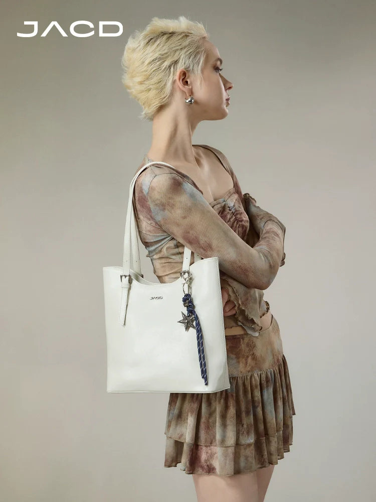 JACD Minimalist Wind Tote Bag Large Capacity