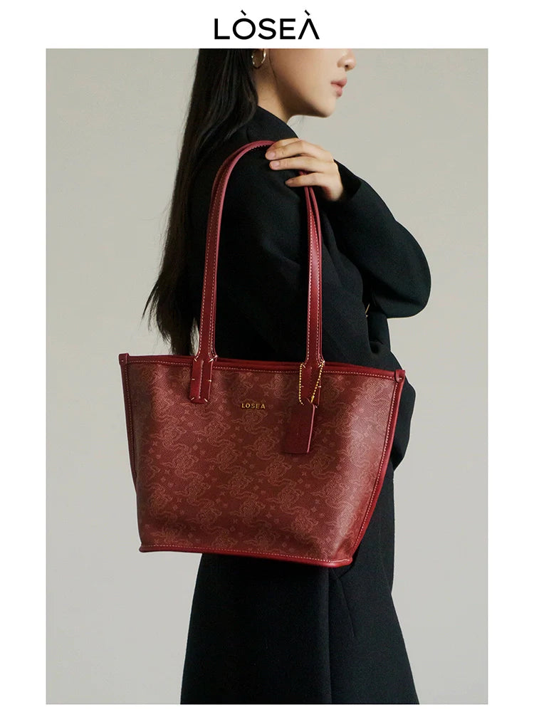 LOSEA Ruyi Moire Versatile Tote Bag