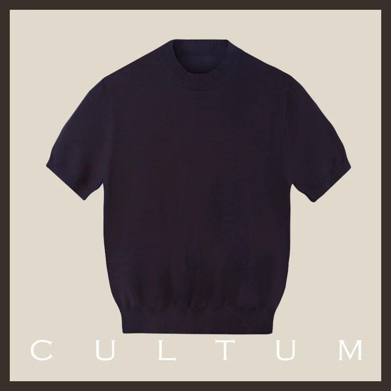 CULTUM Light Breathable Casual Knitwear Tee