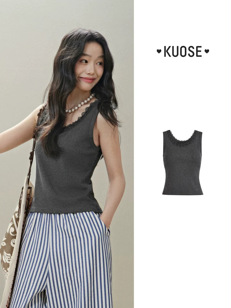 Kuose Knitted Sling Vest