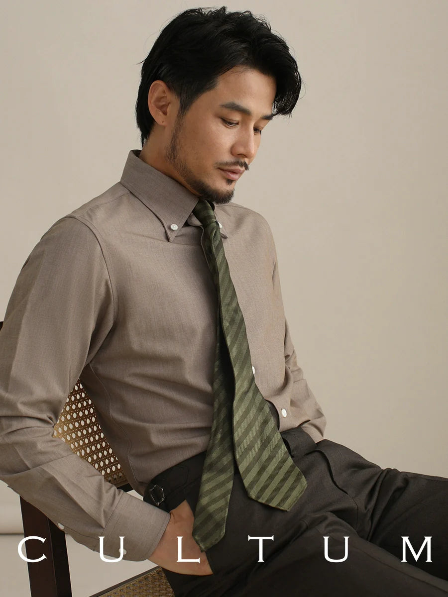 CULTUM Vintage Gentleman Casual Business Shirt