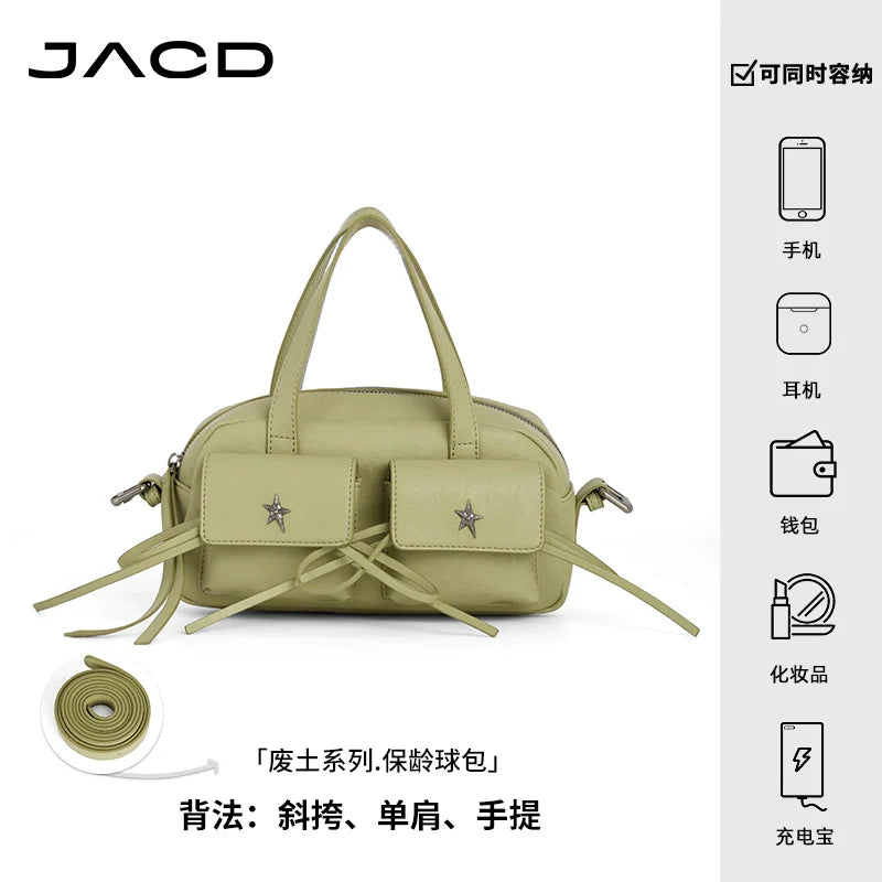 JACD Crossbody Hand Underarm Boston Bag