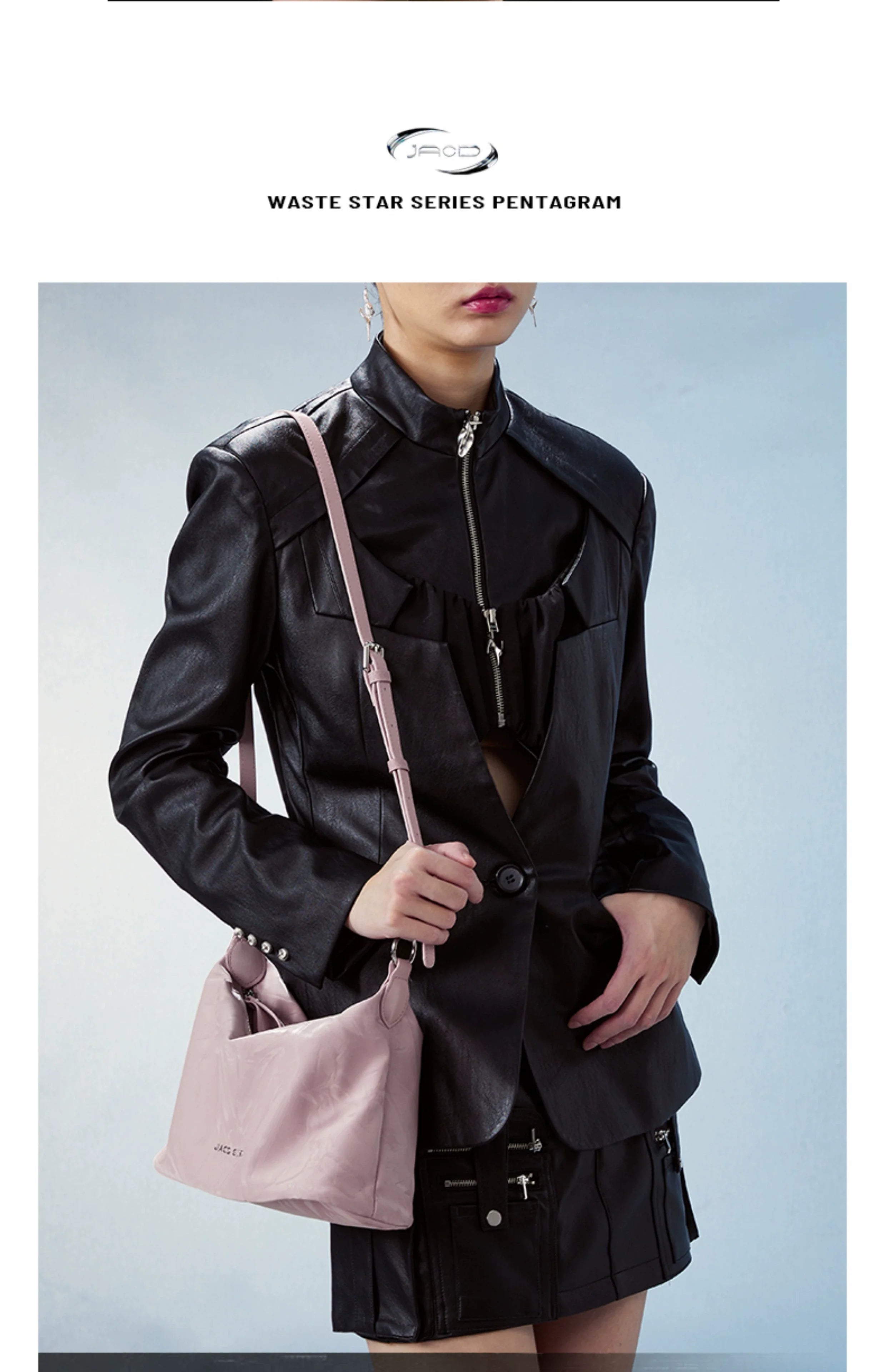 JACD Sweet Cool Wind Underarm Bag Shoulder Crossbody Bag