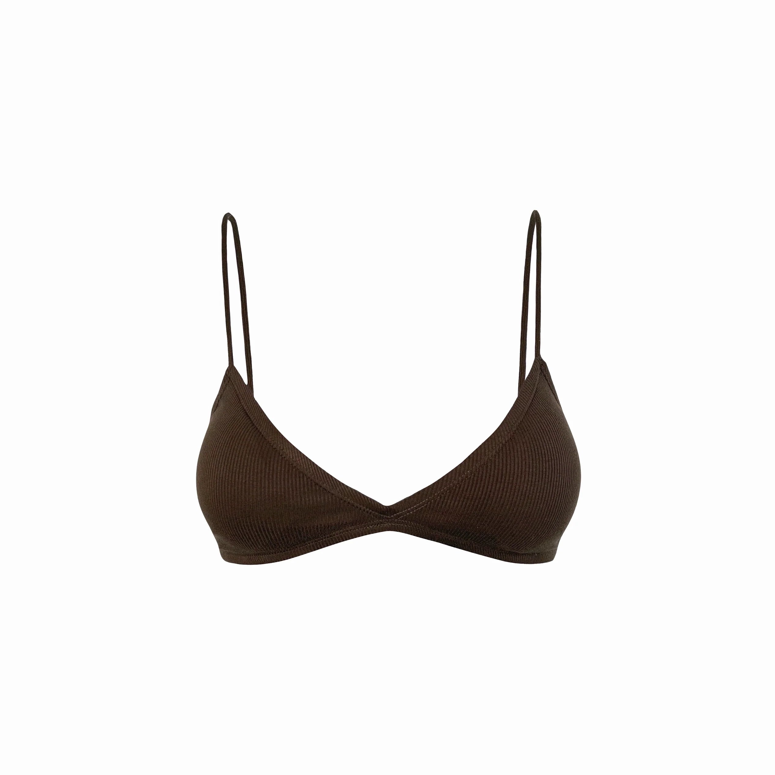 Jim Kennet Basic Knitted Bikini Adjustable Strap Swimsuit