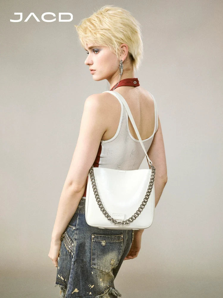 JACD Korean Version of Fashion Casual Chain Shoulder Messenger Bag