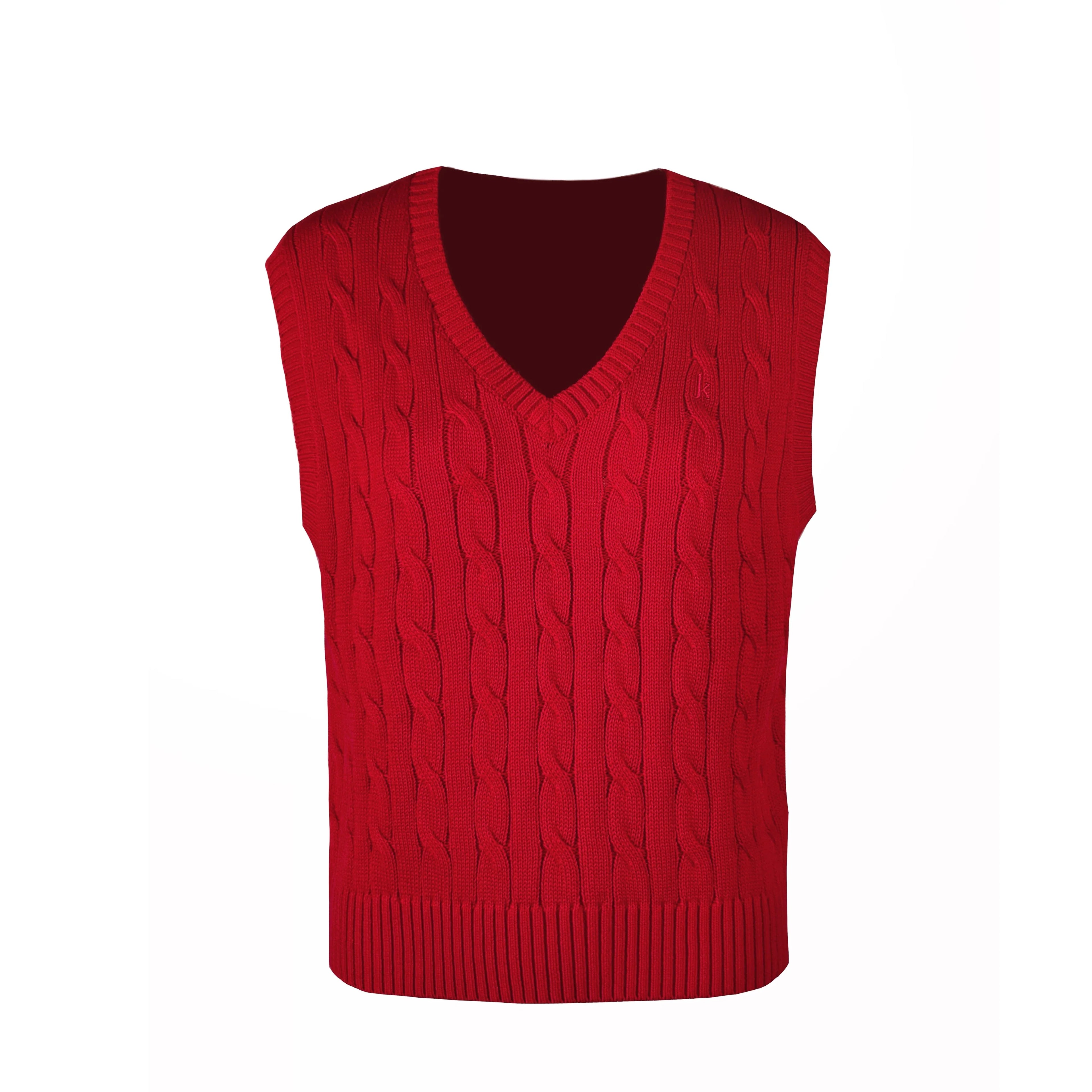 Jim Kennet Classic V-Neck College Twist Vest