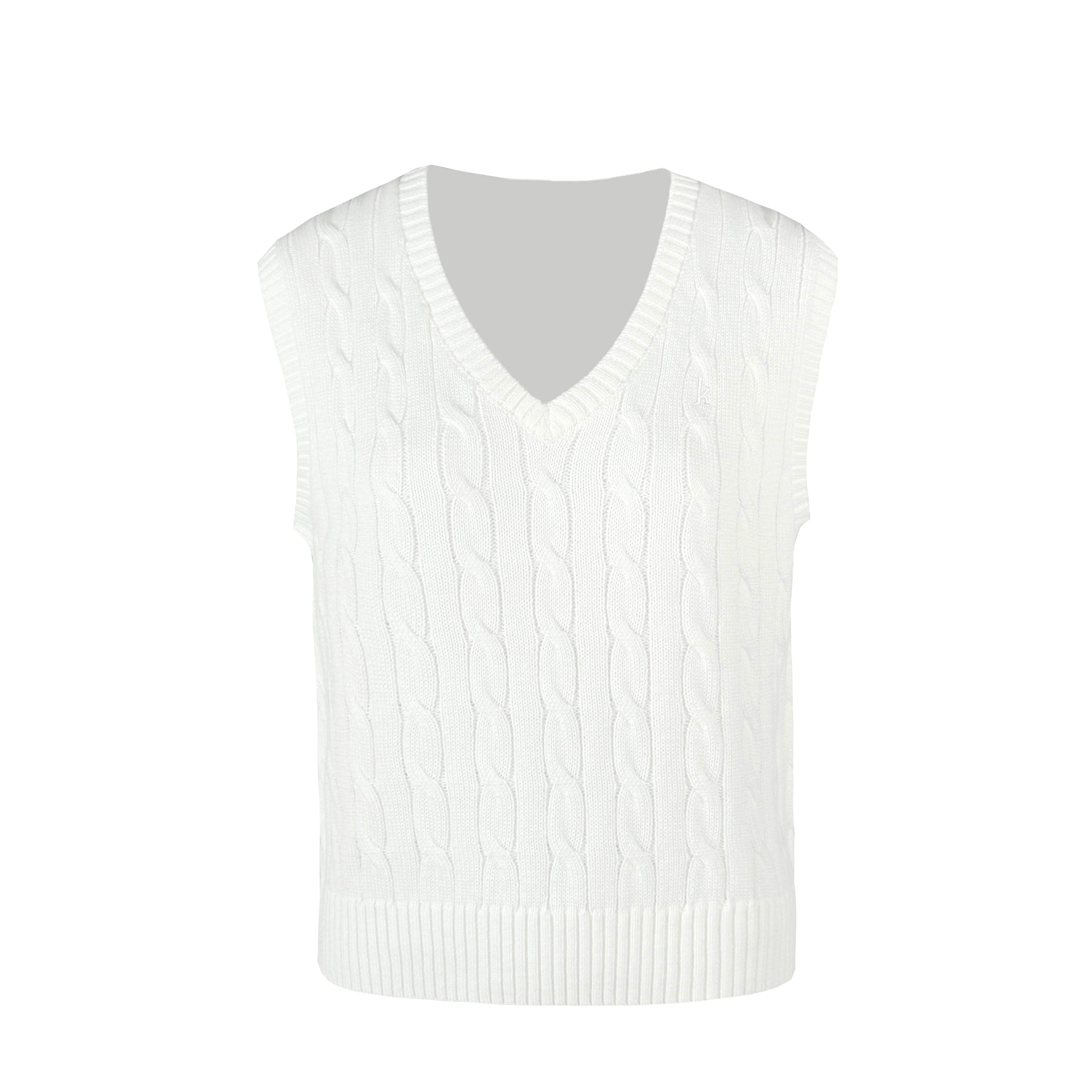 Jim Kennet Classic V-Neck College Twist Vest