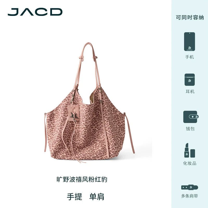 JACD Free Wild Leopard Tote Bag