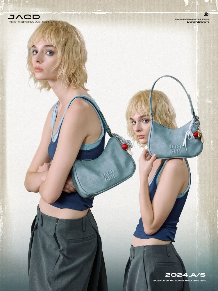 JACD Commuter Crescent Versatile Shoulder Messenger Bag
