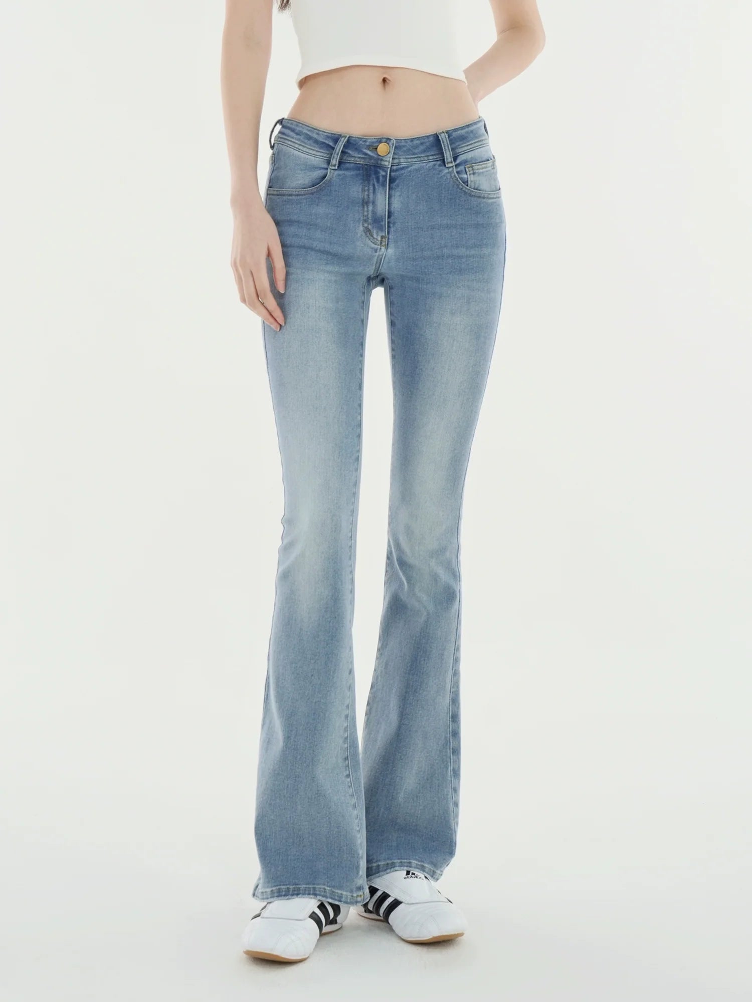 Jim Kennet Low-rise Slim-fit Stretch Jeans