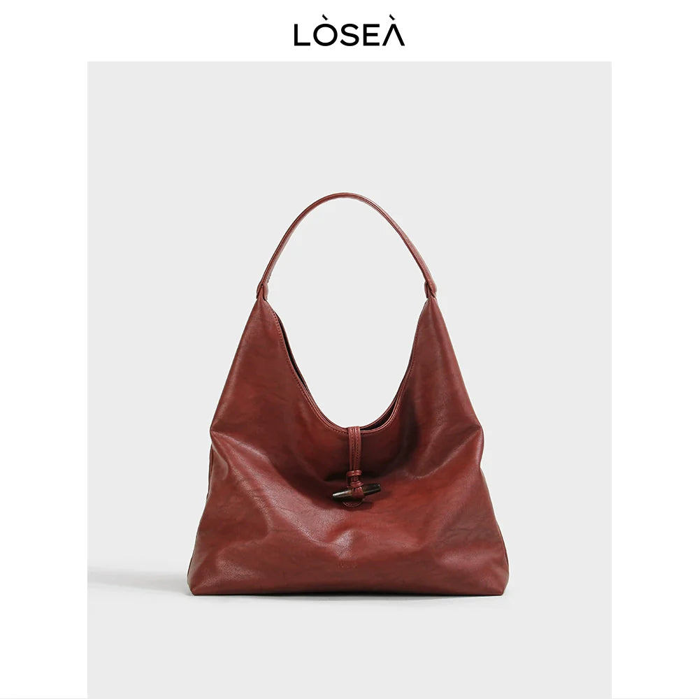 LOSEA New Chinese Minimalist Large Capacity Tote Bag