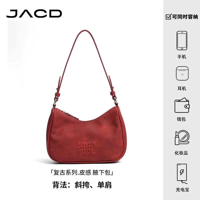 JACD Commuter Crescent Versatile Shoulder Messenger Bag