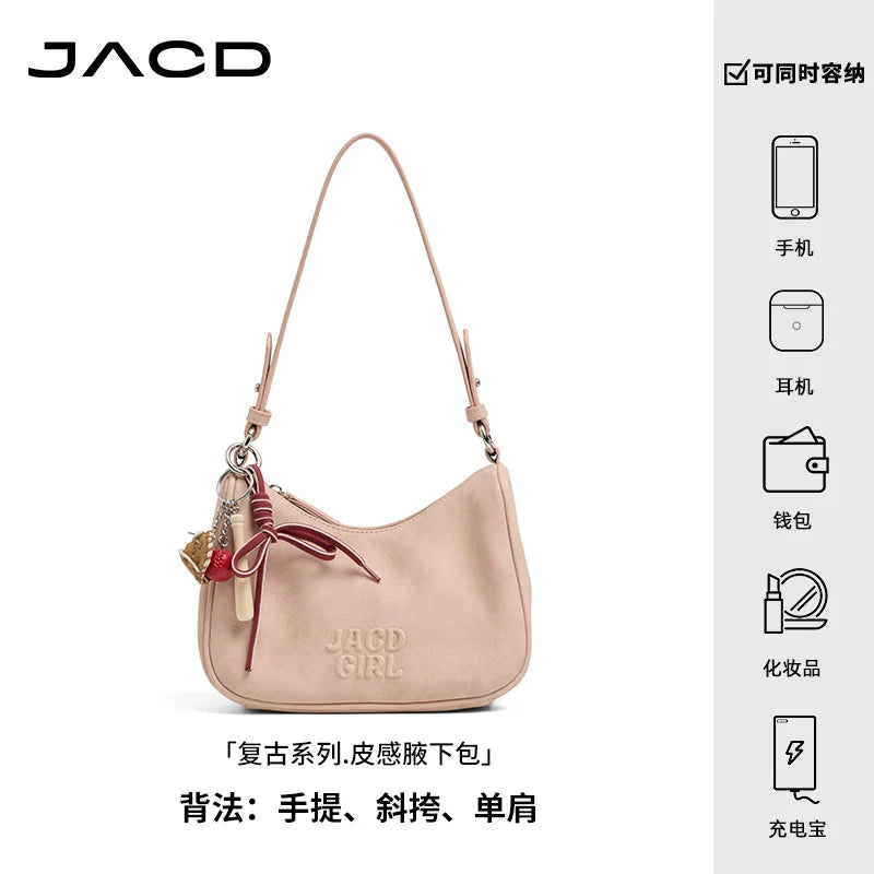 JACD Commuter Crescent Versatile Shoulder Messenger Bag