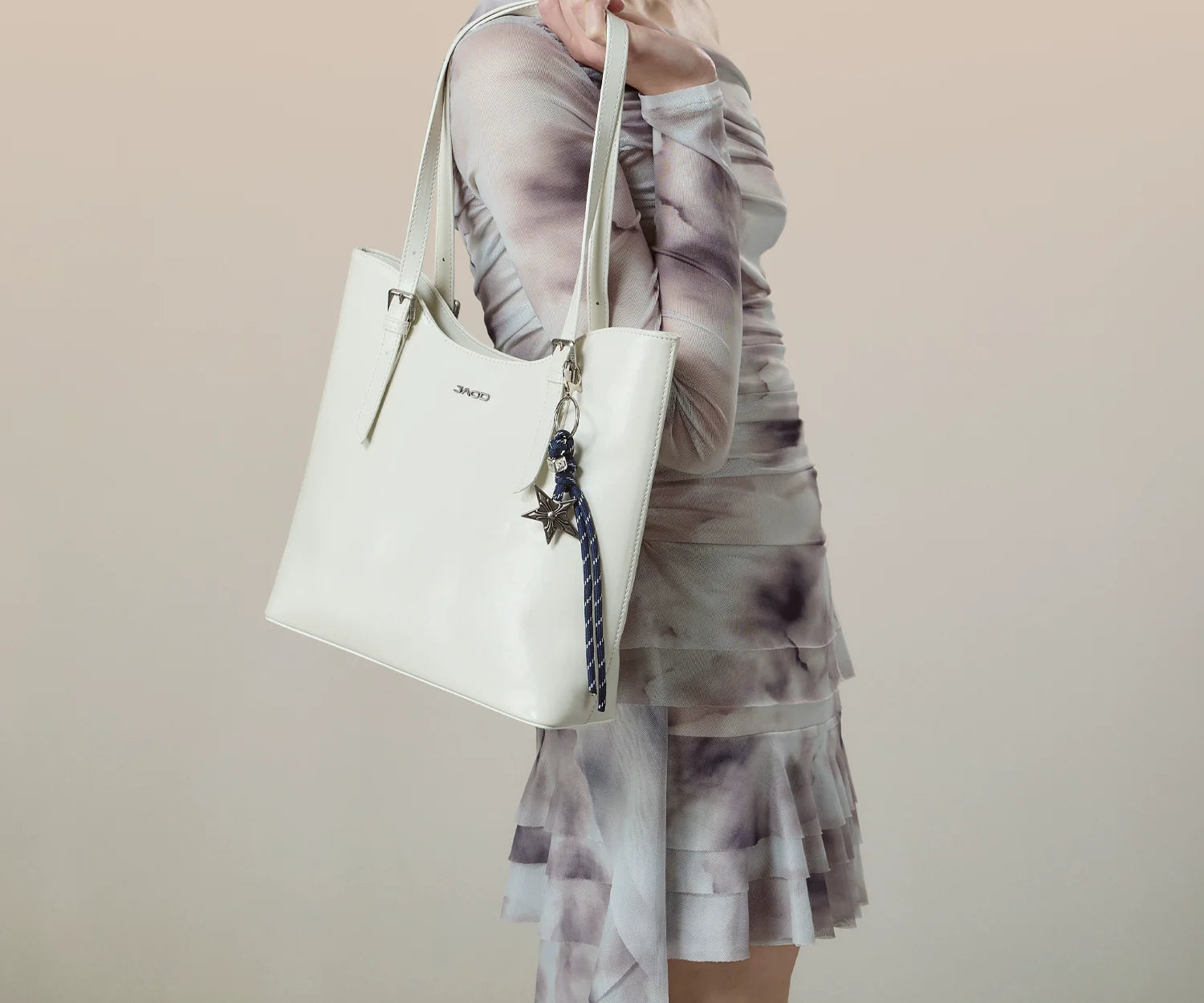 JACD Minimalist Wind Tote Bag Large Capacity