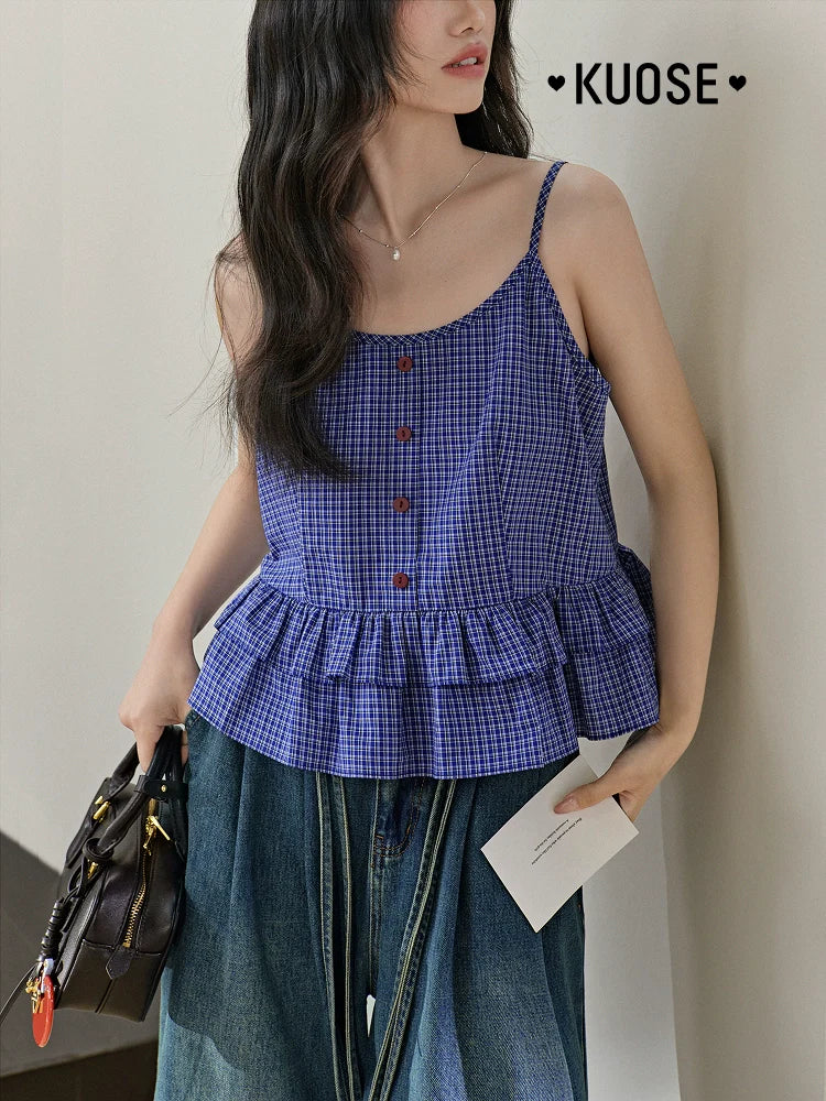 Kuose Ruffle Casual Shirt