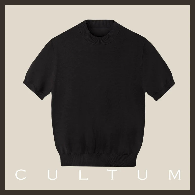 CULTUM Light Breathable Casual Knitwear Tee