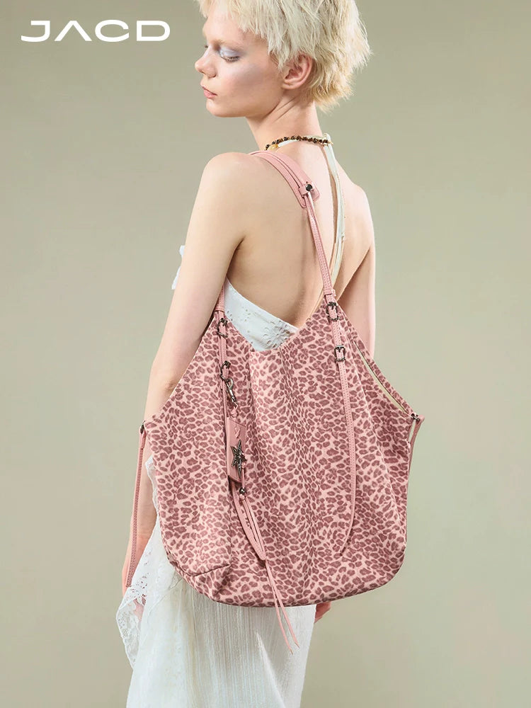 JACD Free Wild Leopard Tote Bag