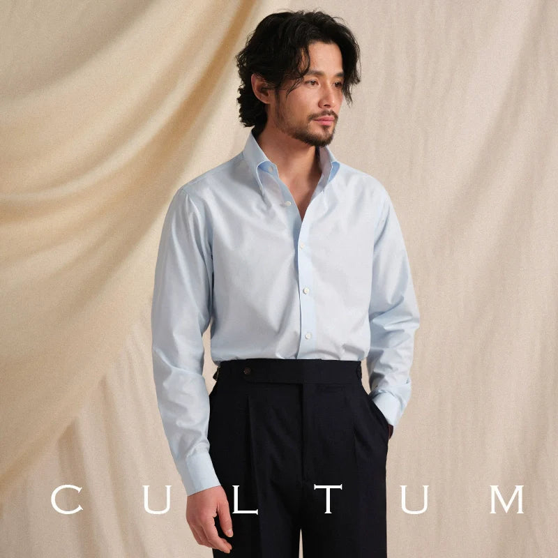 CULTUM Italian Cotton Modal Collar Shirt