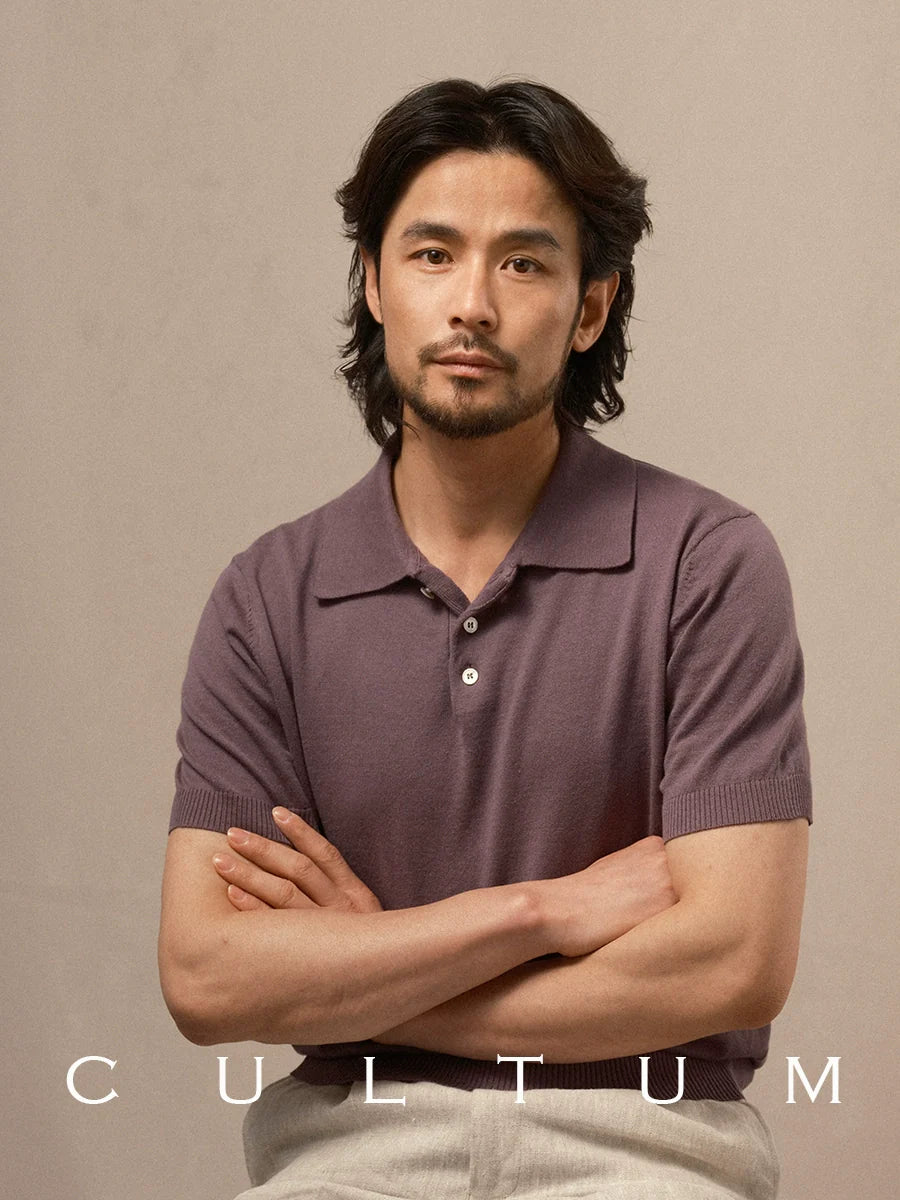 CULTUM Italian Light Short-sleeved Polo Shirt
