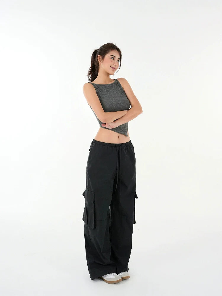 Jim Kennet One-Neck Asymmetrical Design Slim Sling Knitting