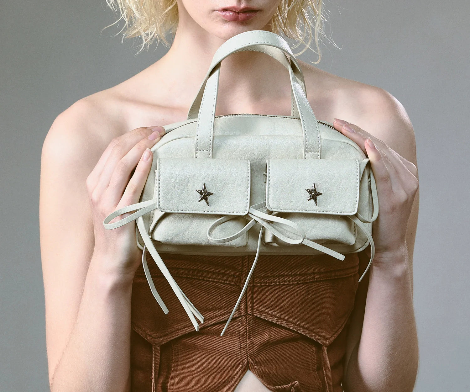 JACD Crossbody Hand Underarm Boston Bag