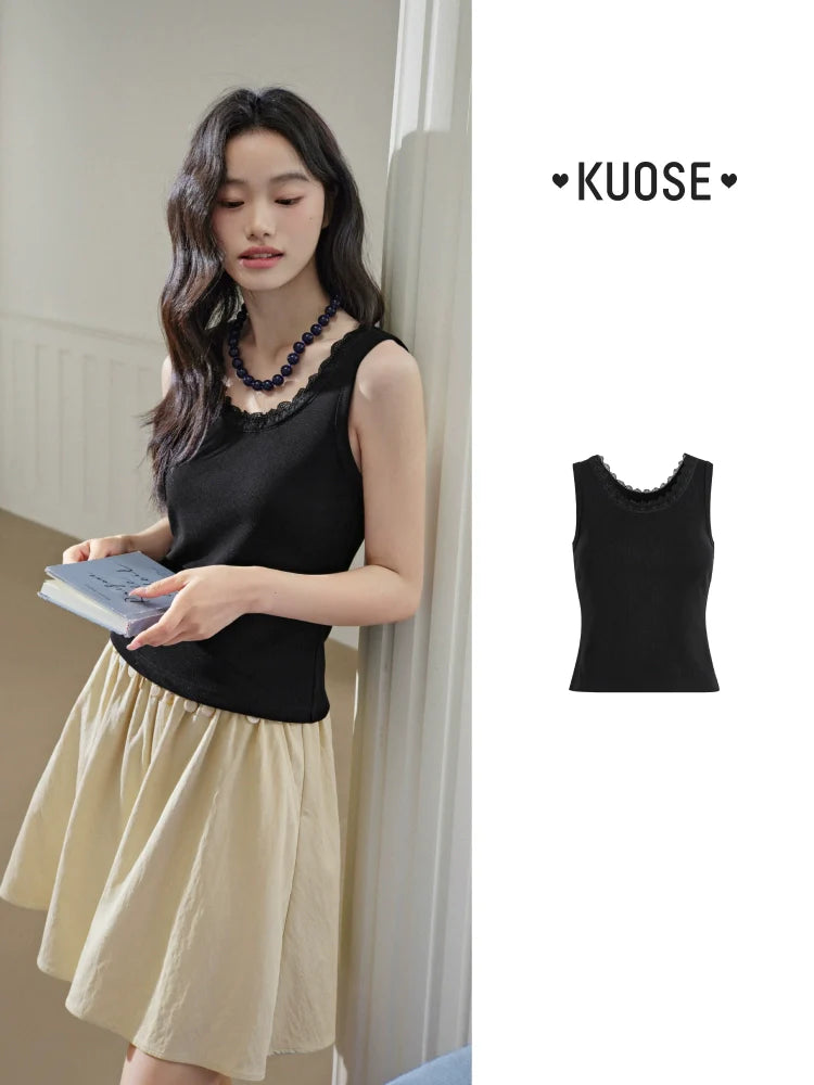 Kuose Knitted Sling Vest