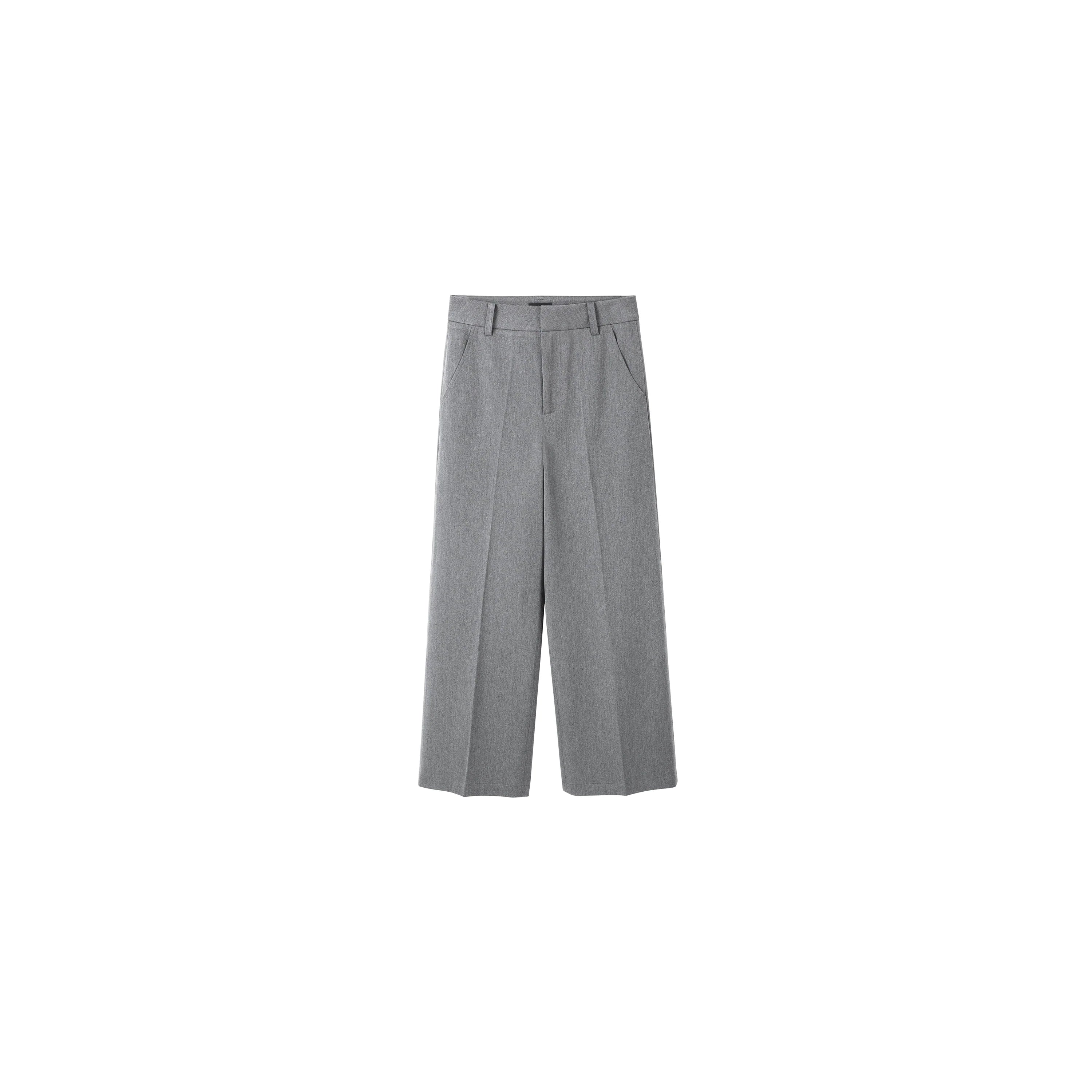 PLUS NO LOGO Drape Anti-wrinkle A-shaped Trousers
