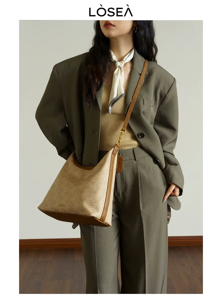 LOSEA Ruyi Moire Underarm Shoulder Bag